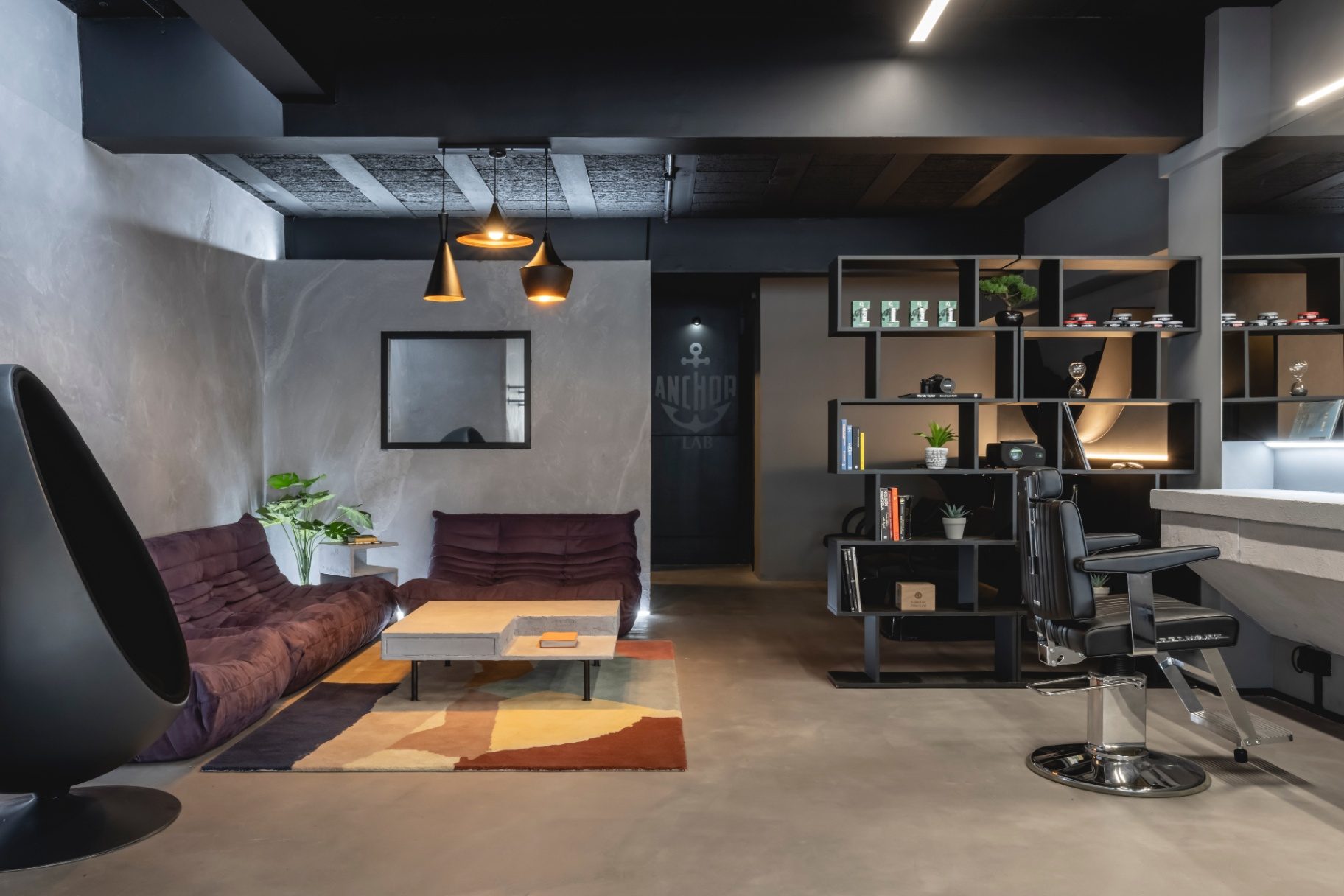 Lounge area at Anchor Lab